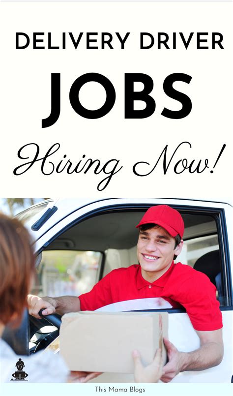 delivery driver jobs near me.